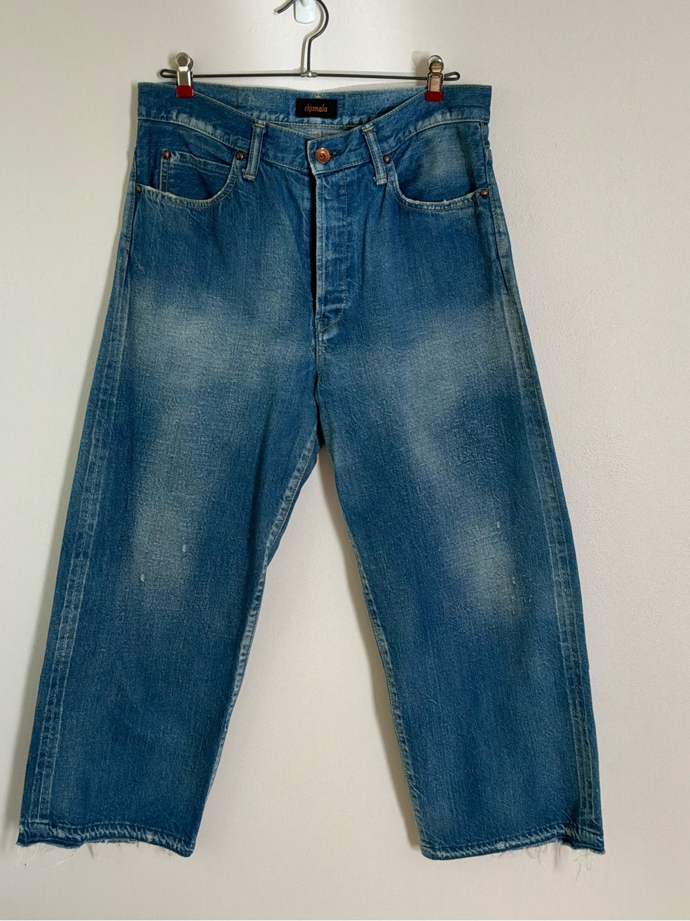 Chimala Woman Wide Leg Ankle length Jean 27 (32” waist)